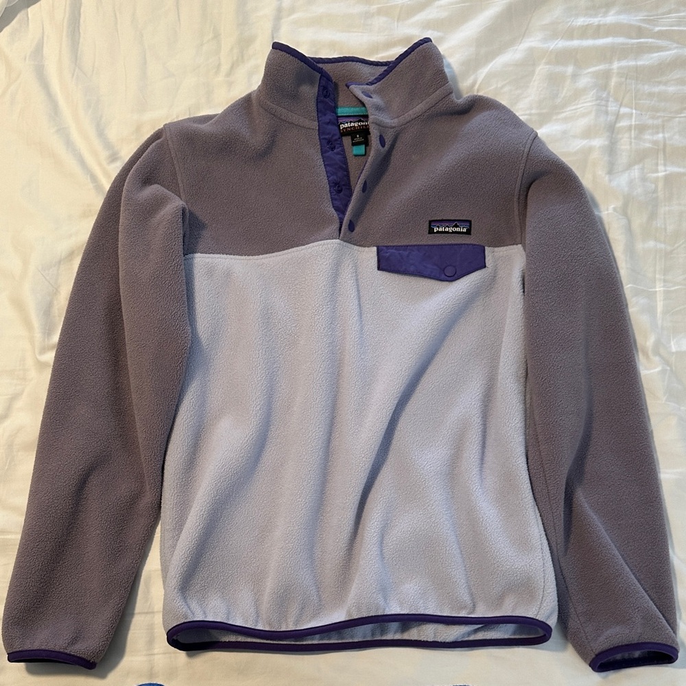 Patagonia Purple Fleece Pullover